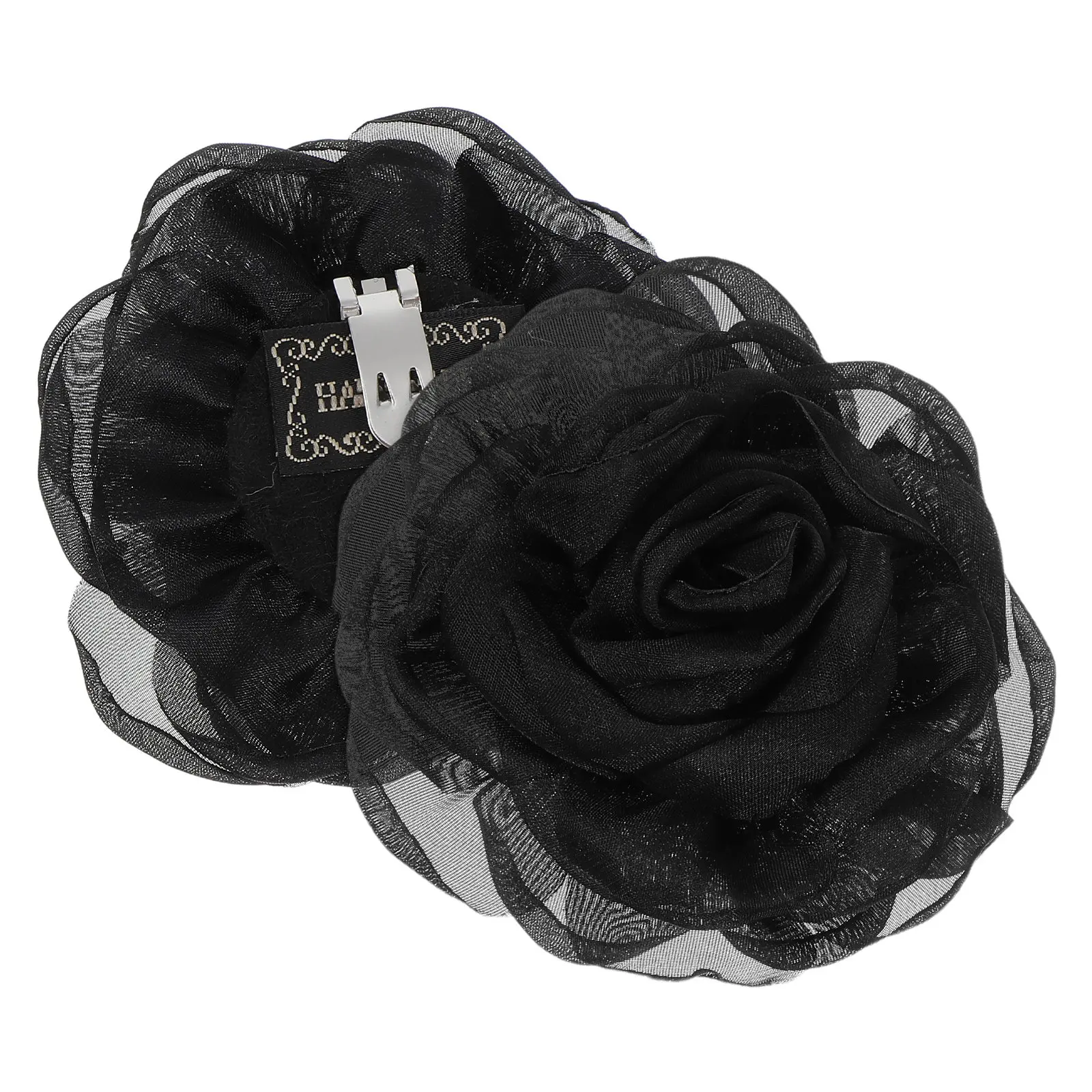 1Pair Lace Rose Shoe Buckle Detachable Floral Clip Shoe Charm Decoration for Women Heels Flats Footwear Clip Boot Charm