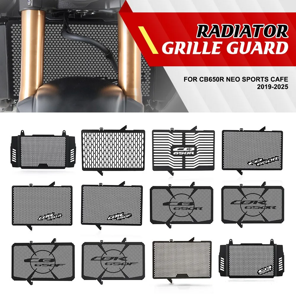 Motorcycle Radiator Grille Guard Cover Water Tank Protector For Honda CB650R Neo Sports Cafe 2019 2020 2021 2022 2023 2024 2025