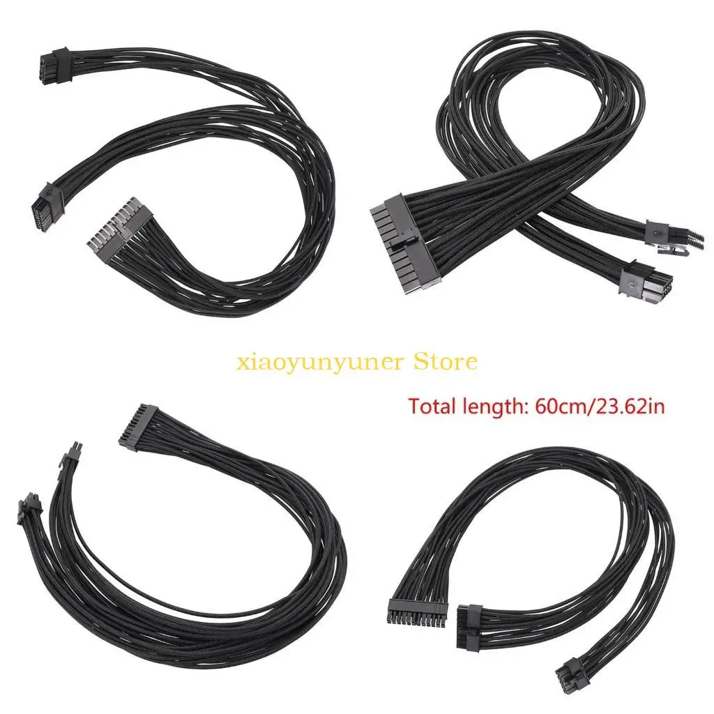 

P9JB Advances 24Pin Cable 10+18PIN to 24PIN Power Extension Cord 18AWG 41x0.16TS