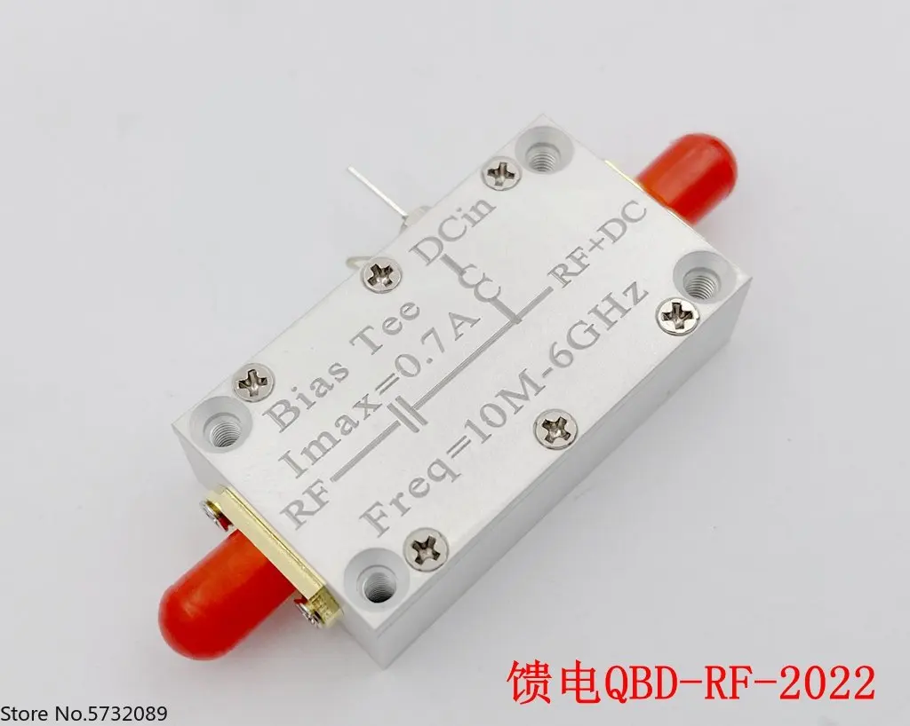 

RF feeder isolator bias I=700mA 10MHz-6GHz laser bias GPS antenna