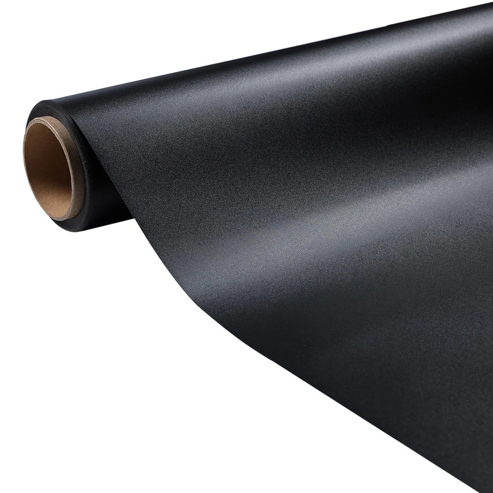 

Виниловая пленка Матовая матовая черная виниловая термоусадочная пленка с рукавами