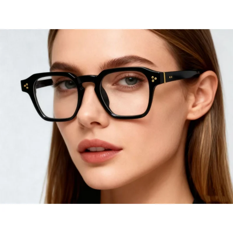 

Fashion Men Myopia Glasses Frame Artistic styley Reading Glasses Anti-blue Light Custom Prescription Eyewear 0 -0.5 +0.5 TO -6.0