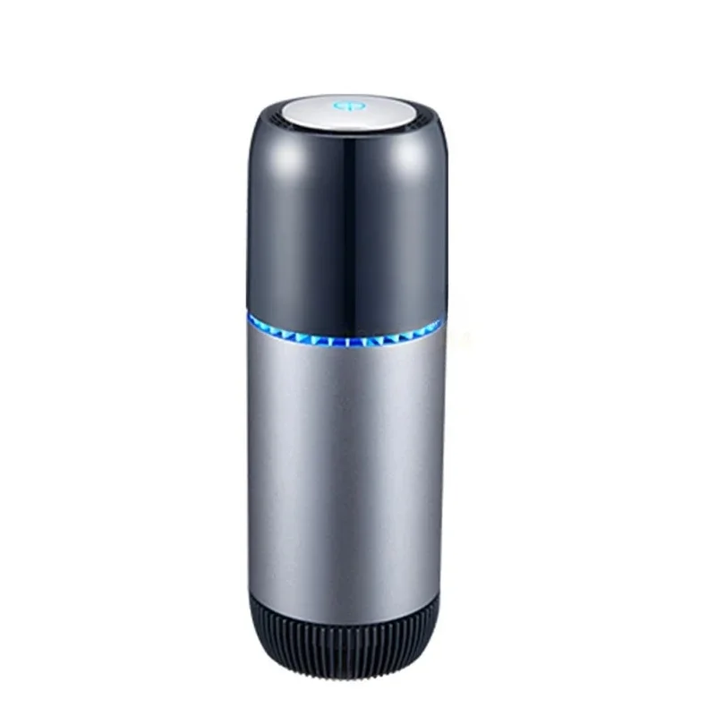 

Negative ion car air purifier with Hepa filter portable mini cup holder car air purifier