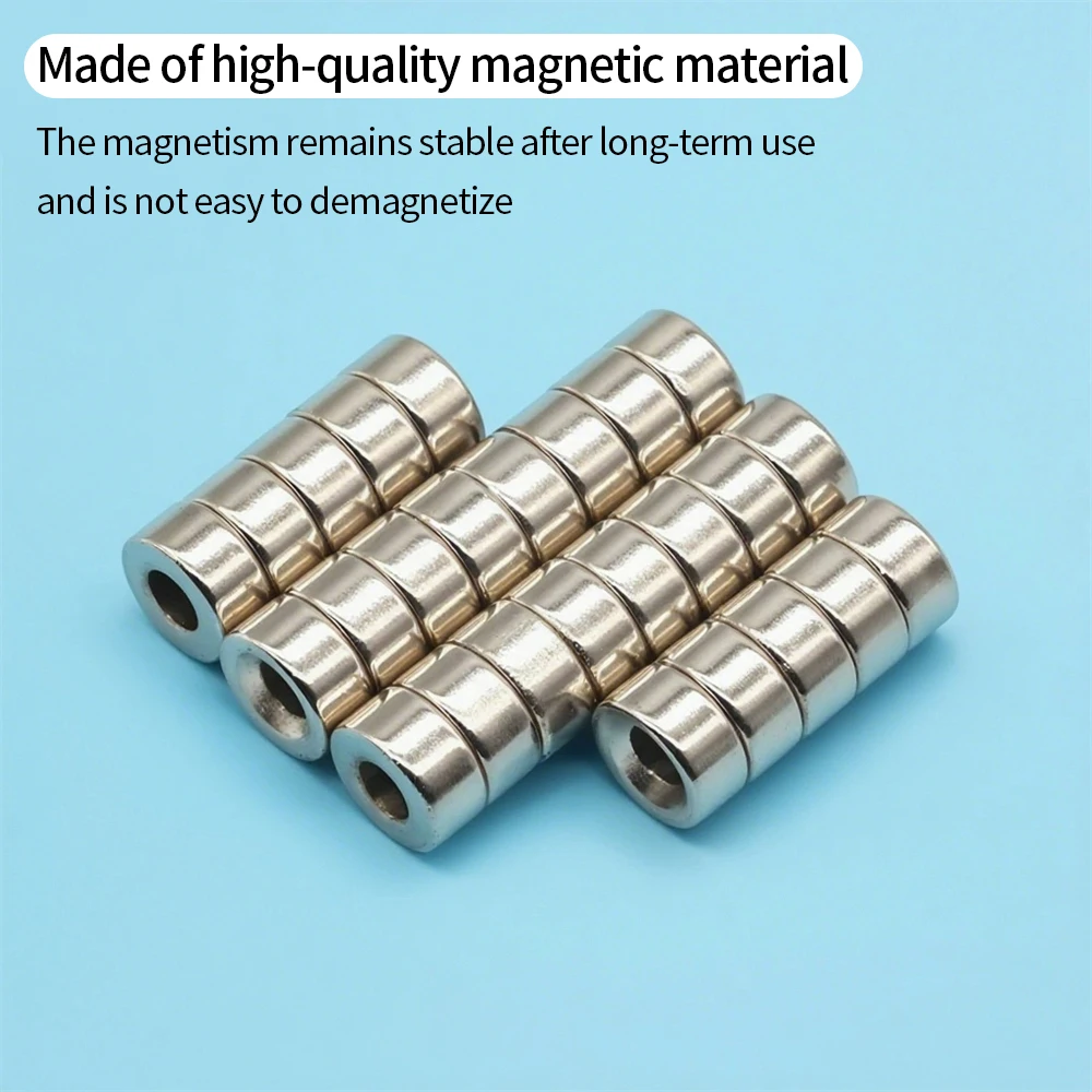 High Density Durable NdFeB Magnet Disc 10x5x4mm Home Storage Office Organizer Kitchen Decoration Cabinet