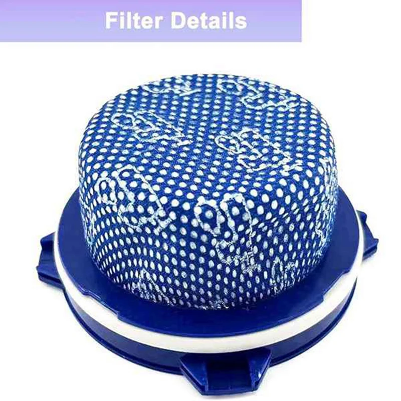 1Set Washable Filters For SAMSUNG Jet 75 Jet 90 Jet 70 Jet 75+ Jet 60 VS9000RL Vacuum Cleaner, Replace No. DJ97-02649A