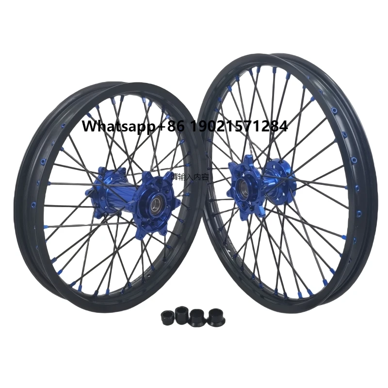 

Hot Sale High Quality 21/19/18 Wheel Set for EXC SXF Aluminum Alloy Motorcycle Wheels Set