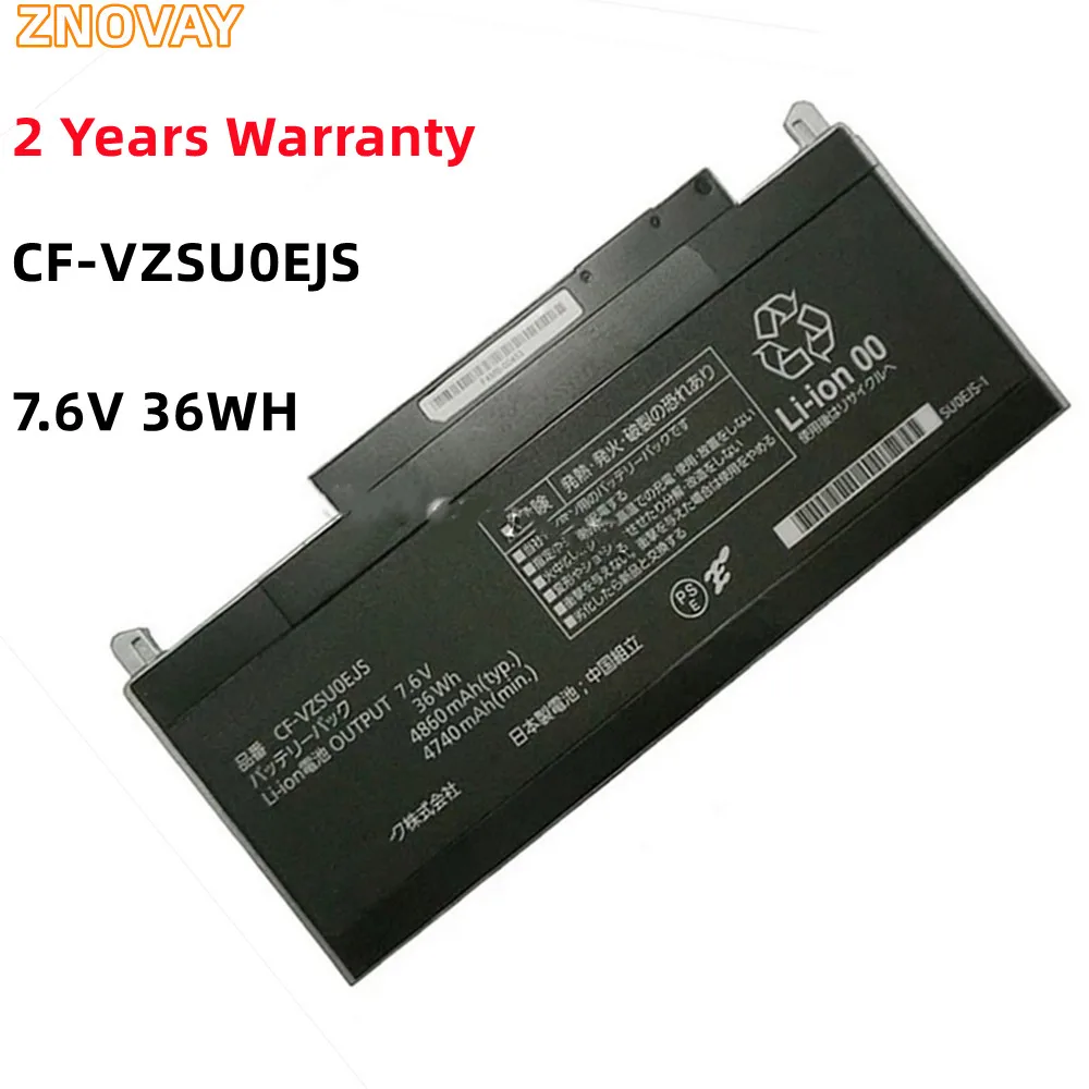 

ZNOVAY 7.6V 36WH 4740mAh CF-VZSU0EJS CF-VZSU0FJS Battery For Panasonic CF-RZ4 CF-RZ5 series Laptop