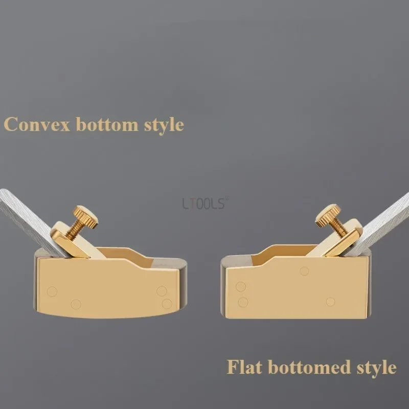 

Brass Convex Flat Bottom Violin Edge Planes Planer Woodworking Plane Cutter Manual Push Planing Hand Tool Carpenter's Tools