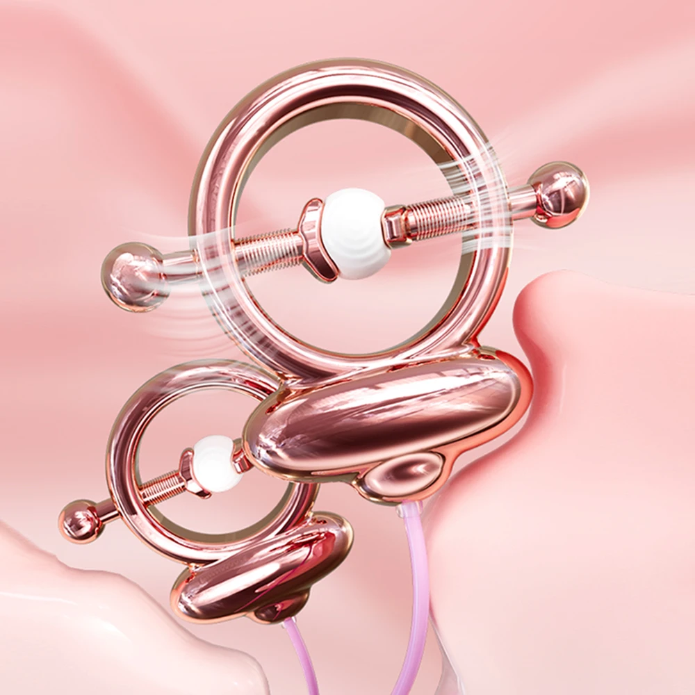 15 سرعة قابل للتعديل الحلمة كليب السلع المثيرة الحلمة تحفيز الثدي عبودية ضبط النفس الوثن Bdsm لعبة الجنس للمرأة