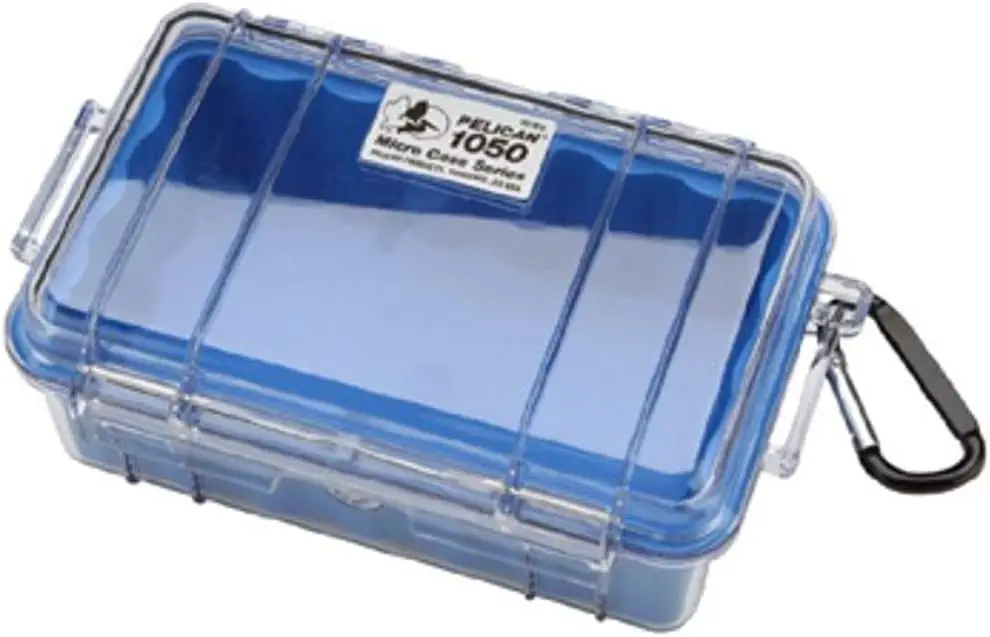 

1050 Micro Case Blue Clear