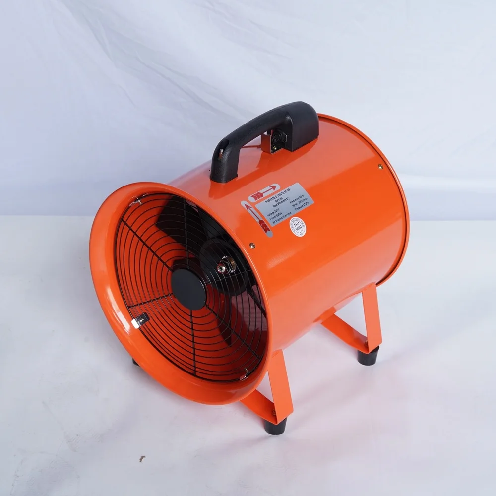 350mm 14Inch Portable Moveable Kitchen Ventilation Blower Smoke Axial Flow Exhaust Fan