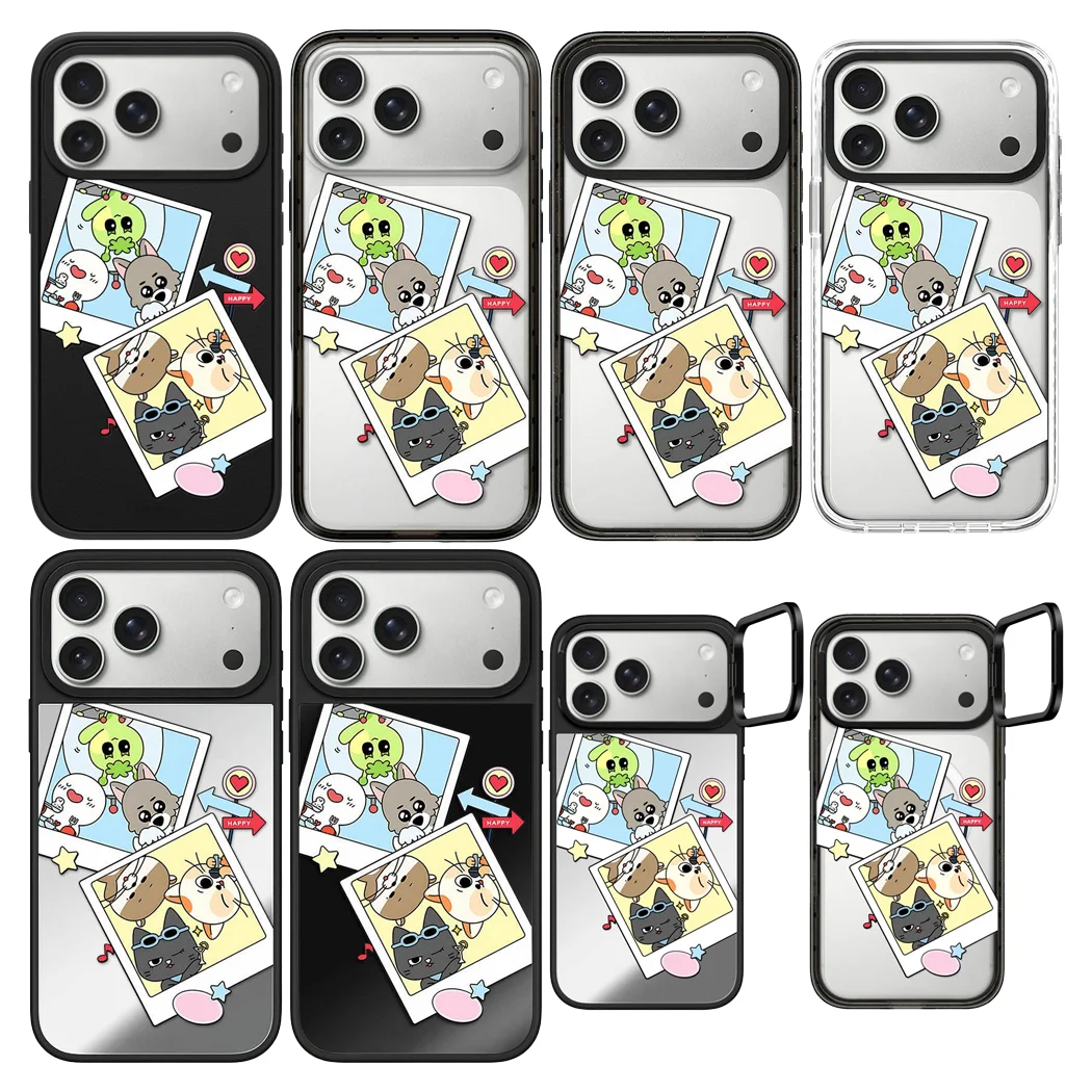 6032010 Acrylic / Mirror / Stand Magnetic Case: Compatible with IPhone 17 16 15 14 13 12 Pro Max 17 Air
