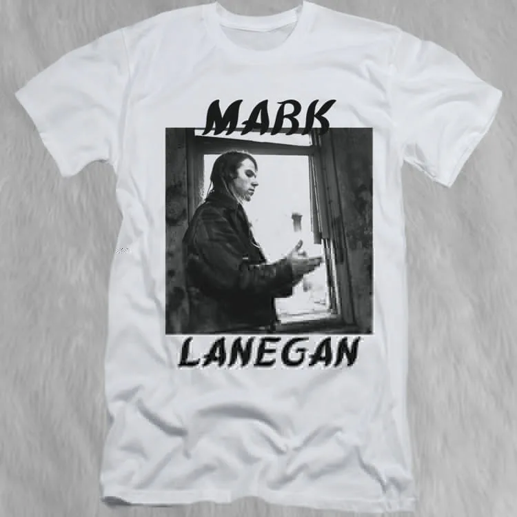 1994 Vintage Mark Lanegan Full Size Retro White Tee Shirt