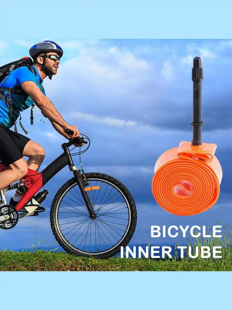 AliExpress TPU Material Ultralight Bike Inner Tube 700C 18-28 Road MTB Bicycle Tire 45/65/85mm Length French Valve Tyre Repair Tools