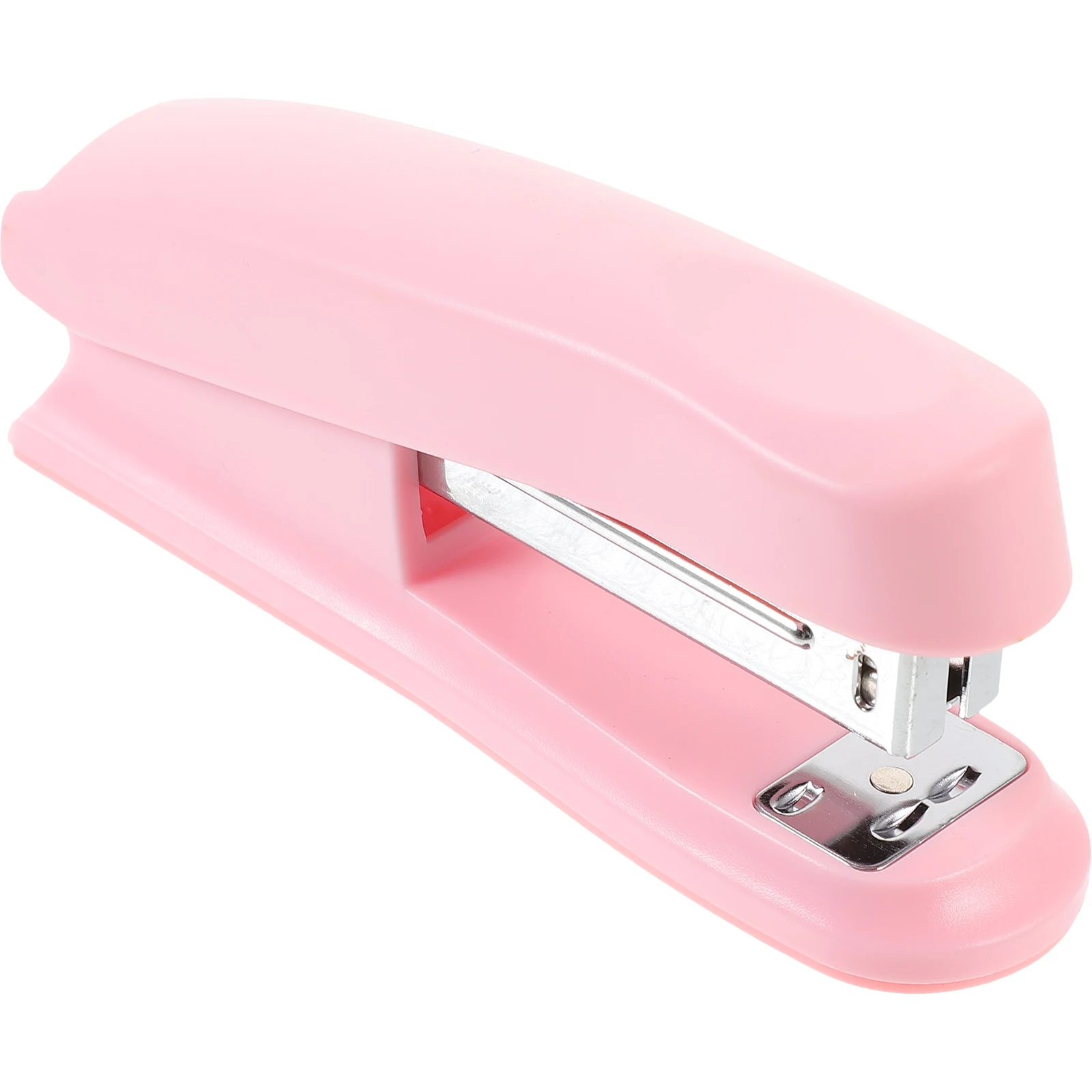 Electric Stapler Stapler Desk Essentials Gadgets Macaron Metal Staplers Pink Small For Desktop Office Student Stationery