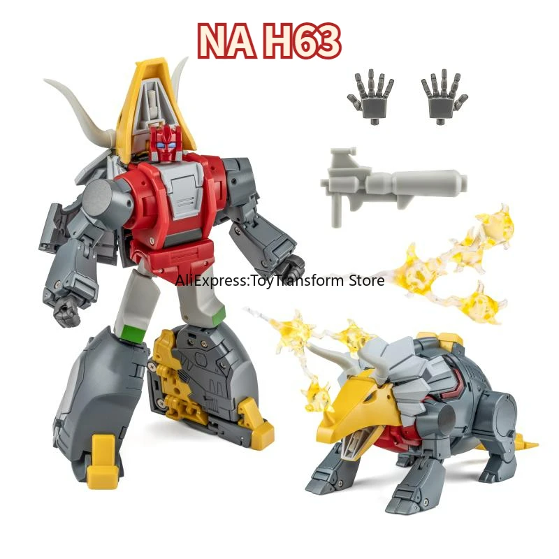 Transforming Toy Newage NA H63 Slag Gorgo G1 Small Scale Dinobot Mech Vehicle Man Transformer