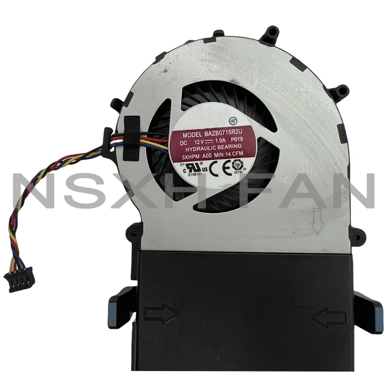 12V CPU Cooler Fan For 3040 7040 BUC1612VD-00 VR79W-A00 12VDC 1.10A C06 0VR79W Radiator BAZB0715R2U