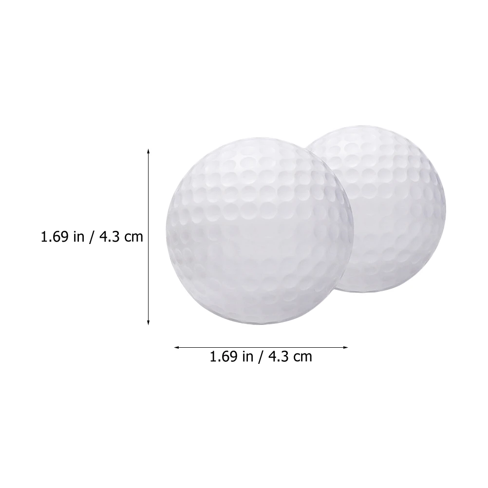 

10pcs Wear-Resistant Reusable Golfing Balls Daily Use Training Ball For Outdoor Adults Exercise Supply Golf Accessories