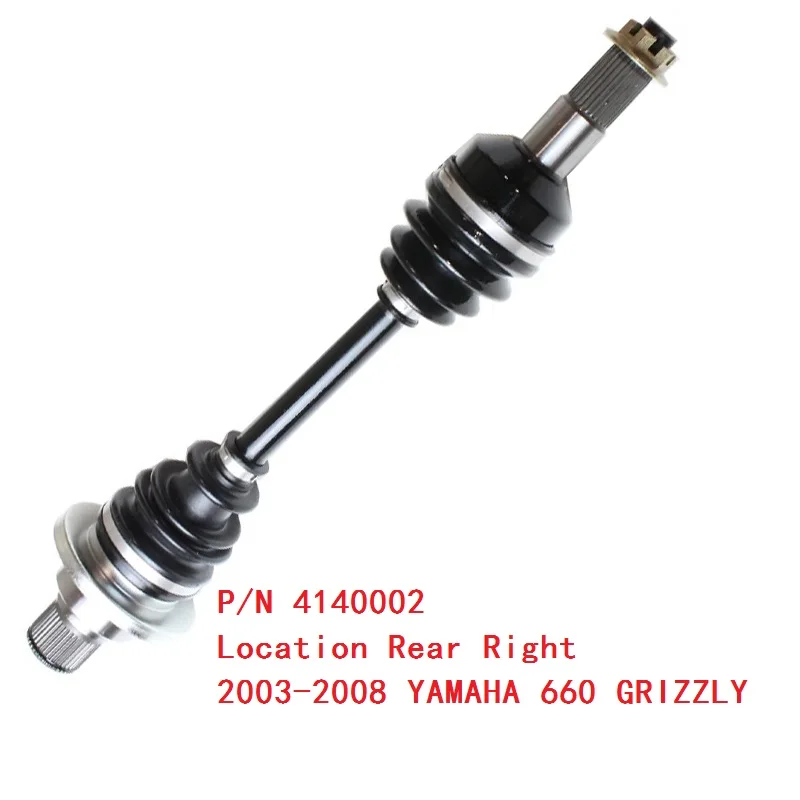 CV Axle Drive shaft Rear & Front CV Joint Plunging  CV BOOT KIT FOR YAMAHA Grizzly 660 YFM660 2003-2008