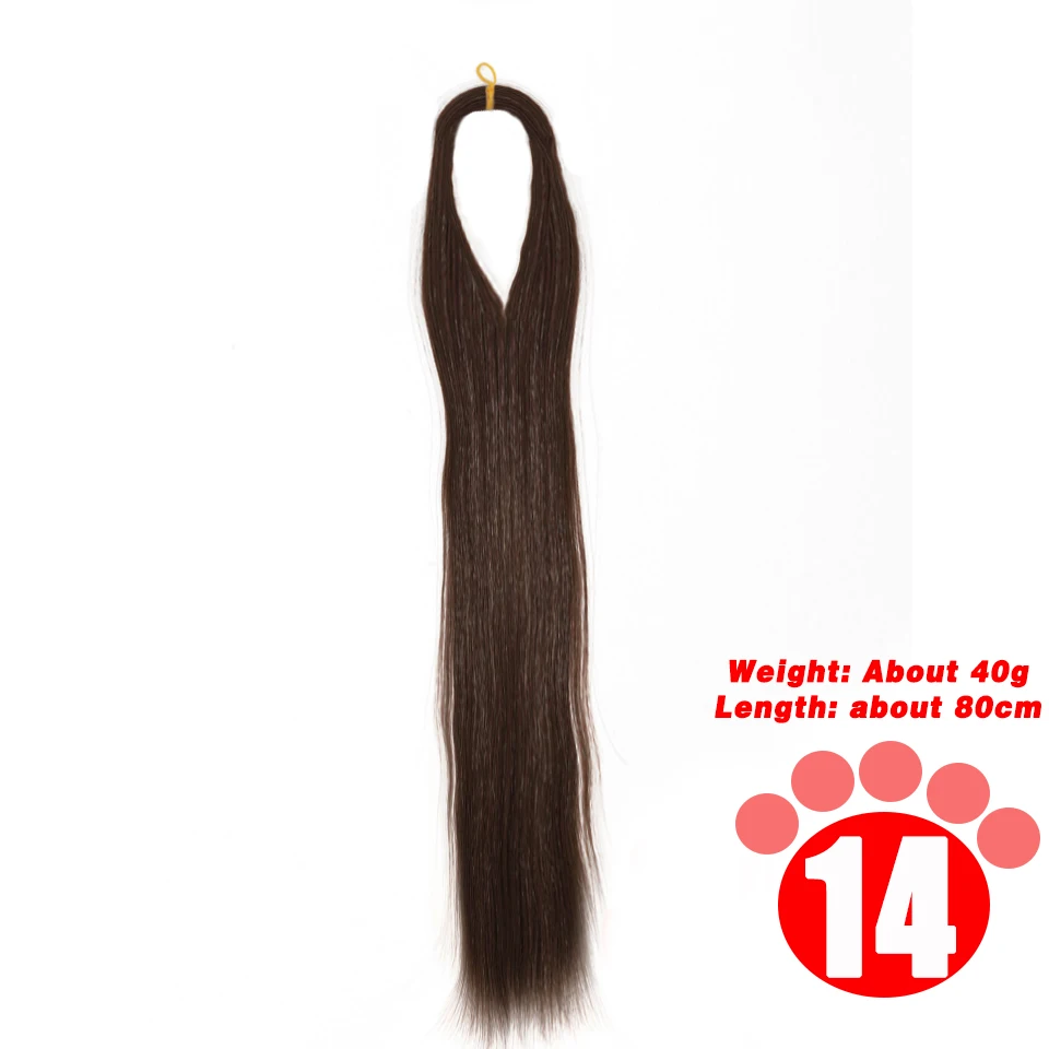 80CM 1/3 1/4 1/6 SD Doll Hair Accessories Salon Ob Heat Resistant Doll Wig Hair Hand Woven Modified DIY Hair Grafting Hair