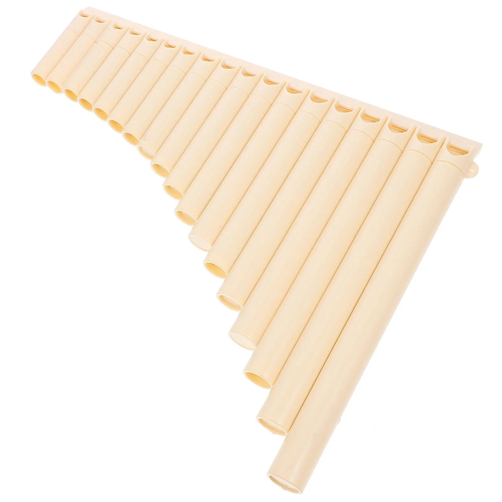 

18 Pipe Pan Flutes Musical Instrument Resin Material Portable Panpipe School Education Perfect Sound Quality Accurate