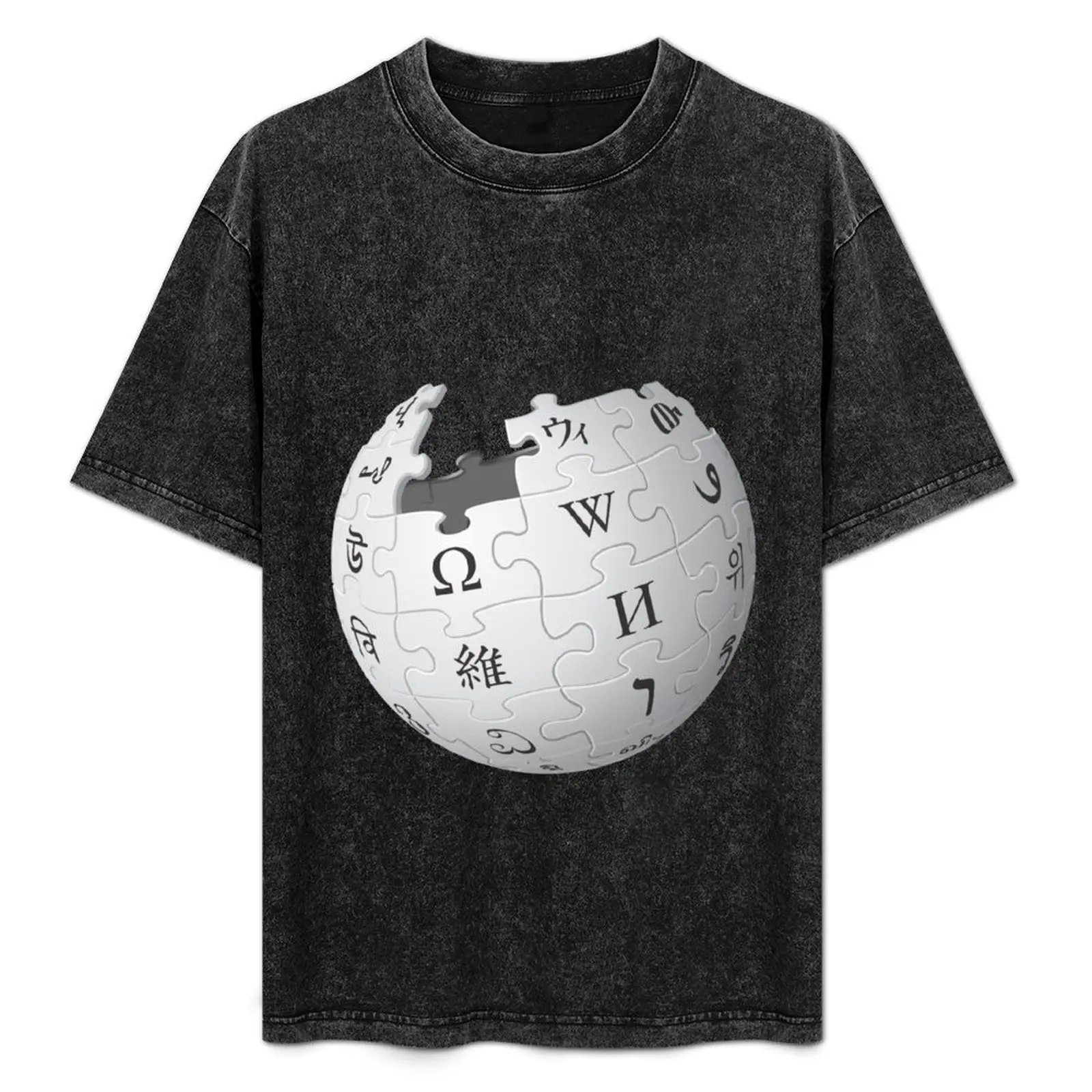 

Wikipedia T-Shirt cute clothes vintage anime shirt oversizeds luxury designer mens designer clothes