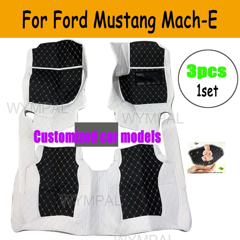 

Автомобильные коврики для Ford Mustang Mach-E 2021 2022 2023 2024, коврик для багажника автомобиля, подушечки для ног, ковер, аксессуары для интерьера