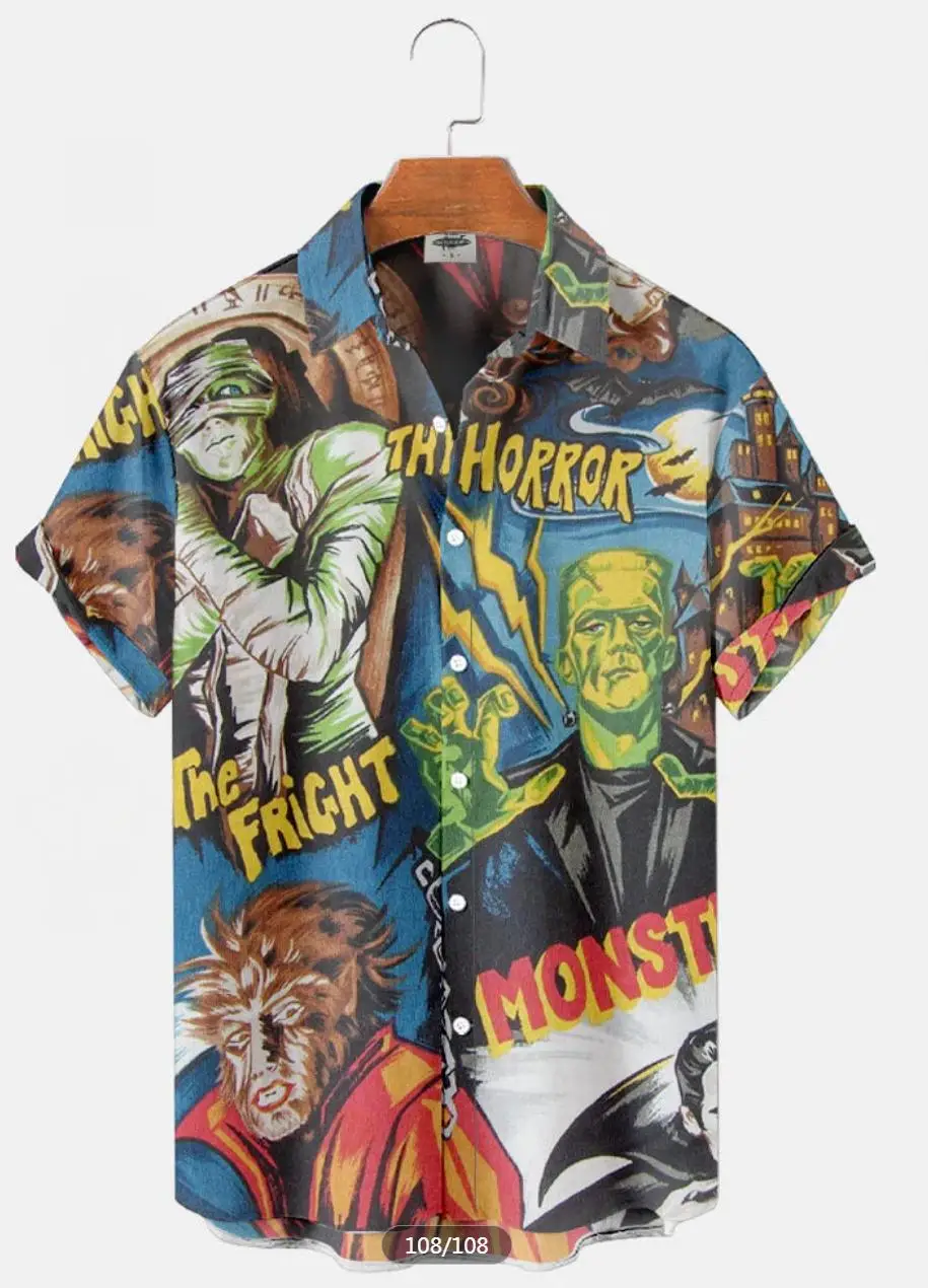 

Модные мужские футболки с принтом, эластичные в четырех направлениях, молодежные, летние, повседневные, свободного кроя, из мягкого глянцевого полиэфирного волокна