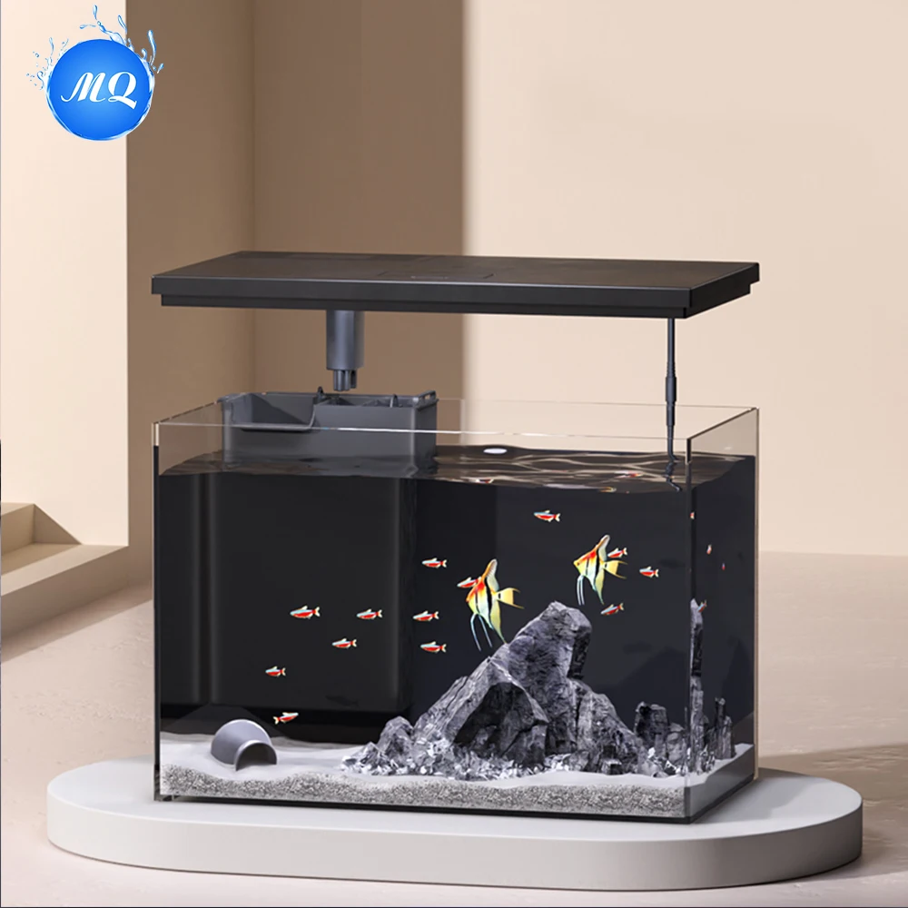 

Desktop Aquarium Smart Fish Tank Living Room Small Home Ecological Desktop Lazy Landscaping Aquarium