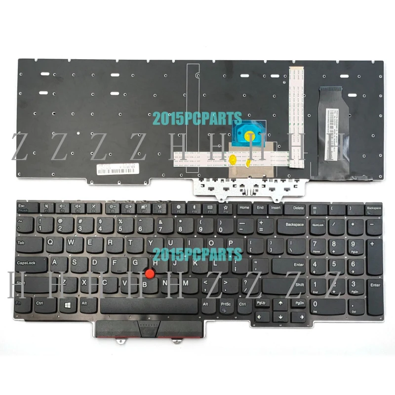 Nuevo Teclado para Lenovo Thinkpad E15 Tipo 20RD 20RE E15 Gen 1 2020, Distribución US