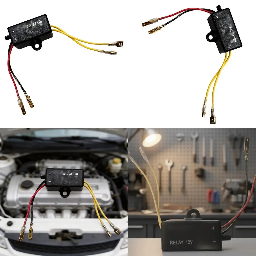 6XDF High Current 30A Car Bike Relays For Horn Circuit Upgrade And Replacement