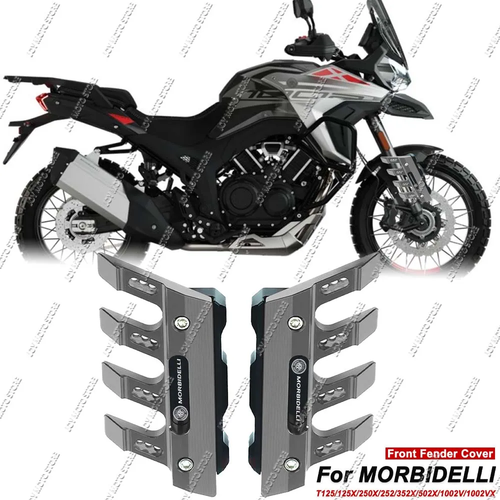 

For Morbidelli T125/125X/250X/252X/352X/502X/1002V Motorcycle Front Fender Cover Protector Front Shock Absorber Decorative Cover