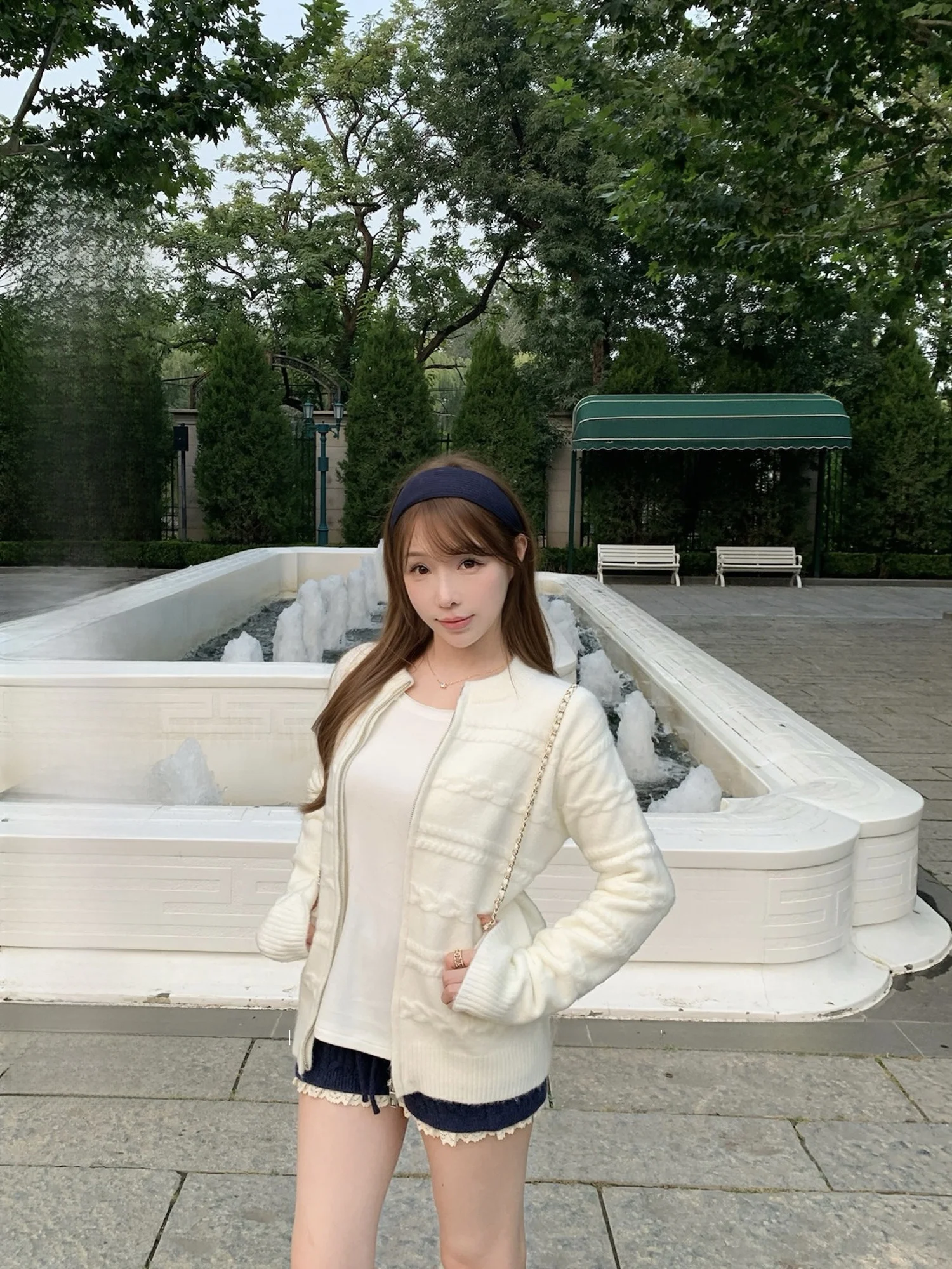 

Lukira Chiffon Long Sve Knitted Open Cardigan Sweater Women's Autumn Winter Warmth Faion Loose Fit round Ne Zipper Coat