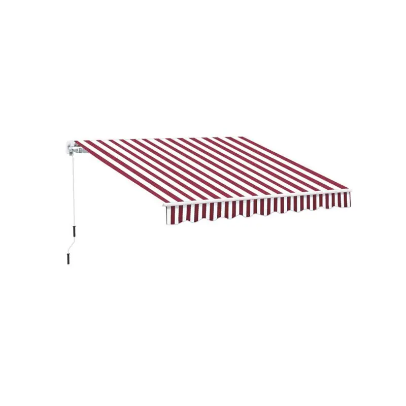 

Retractable Patio Awning for Sun Shade and Outdoor Protection - Adjustable Canopy for Deck and Garden Use