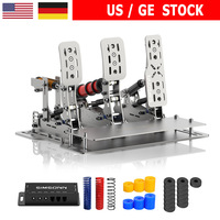SIMSONN Plus X Sim Racing Simulator Pedal PC Simracing Pedals Support VAM VAM RPO Vibration Motor Driving Game Accessories