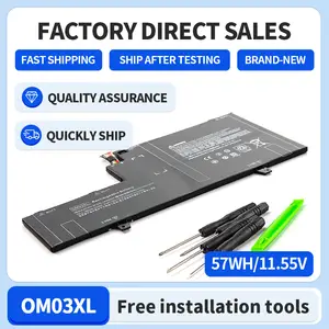 Genuine Om03xl Laptop Battery For Hp Elitebook X360 1030 G2 Hstnn-ib7o  Hsn-i04c 863167-171 - Laptop Batteries - AliExpress