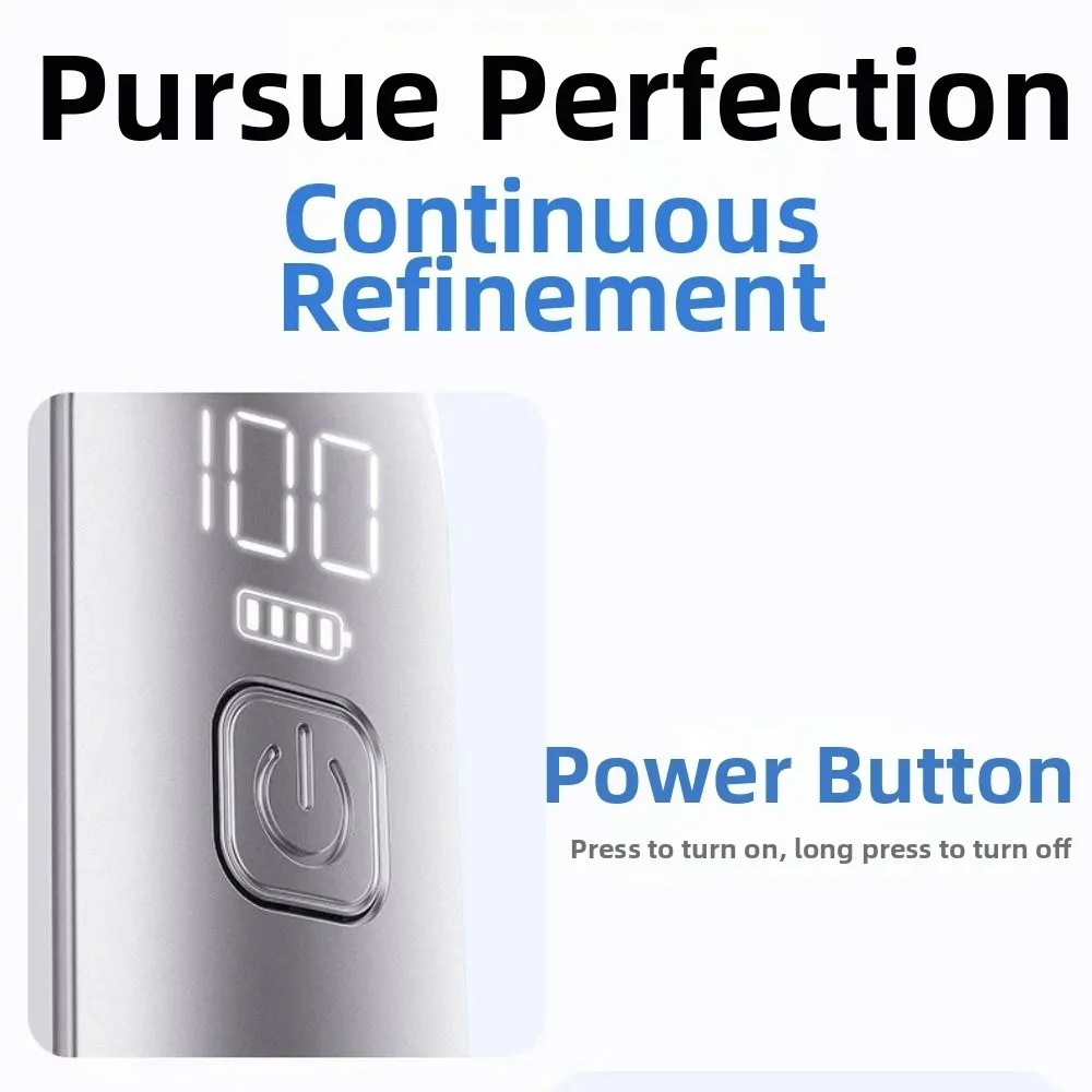 

Портативный мини-вентилятор с 6 скоростями, технологией Air Turbo, регулируемый, USB-перезаряжаемый, ультратихий, с LED-дисплеем, ручной турбовентилятор для улицы