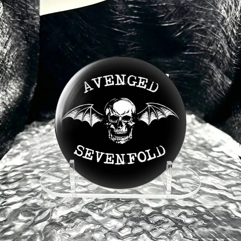 Avenged Sevenfold  Brooch Metal Badge Brooch, Fashion Decorative Pins for Hat Bag Clothing Decoration Gift