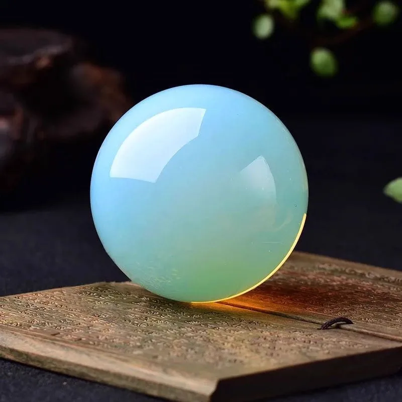 50mm Opal Ball Polished Globe Massaging Ball Polishing Reiki Healing Stone Home Decoration Exquisite Gifts Souvenirs Gift