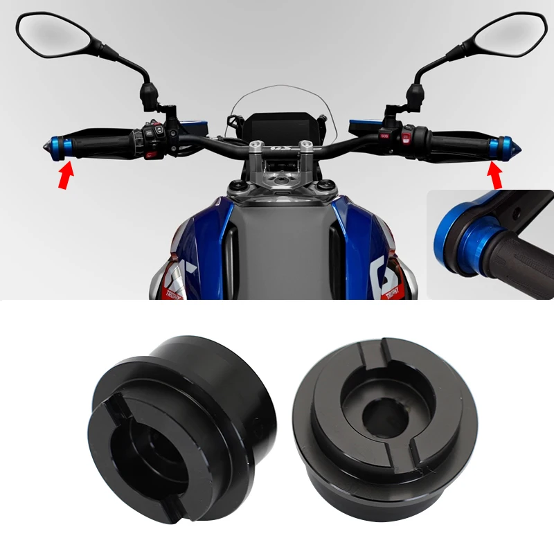 For BMW R1300GS HANDLEBAR SPACER KIT R 1300 GS Adventure R1300 GS 2023 2024 2025 Handle Bar Side End Caps Motorcycle Accessories