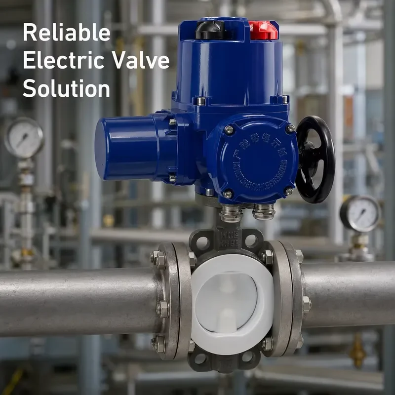Electric Butterfly Valve for HVAC Irrigation Industrial Water Supply Pipes DN50 DN65 DN80 DN100 DN125 DN150 2 Inch to 6 Inch