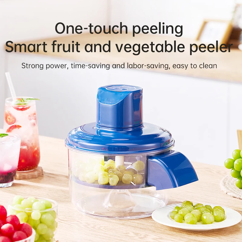 

Multi-functional fully automatic fruit and vegetable peeler, wireless and portable, with smooth and complete peeling effect