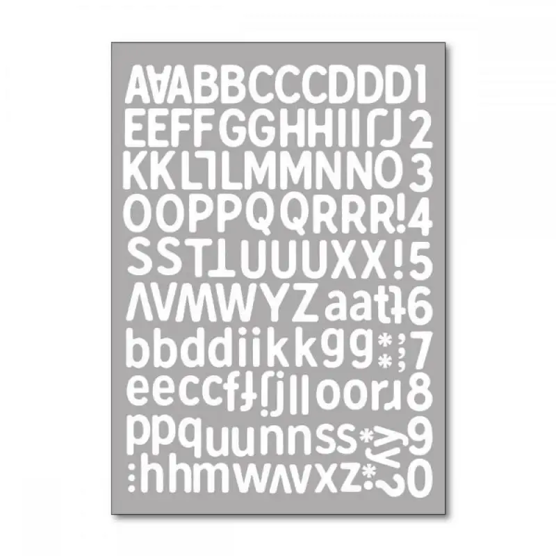 Colorful Letter Stickers, Self-Adhesive Vinyl Alphabet Number Sticker For Mailbox,Sign Door, Business, Address Number,Cards,Cups