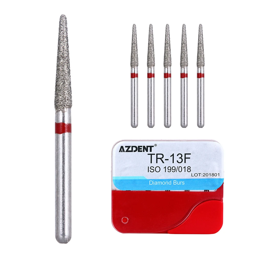 20 Boxen AZDENT Dental Diamantbohrer FG 1,6 mm für Hochgeschwindigkeits-Handstücke, mittlere Polierbohrer, Laborinstrumente, Zahnarztwerkzeuge – Detail 13