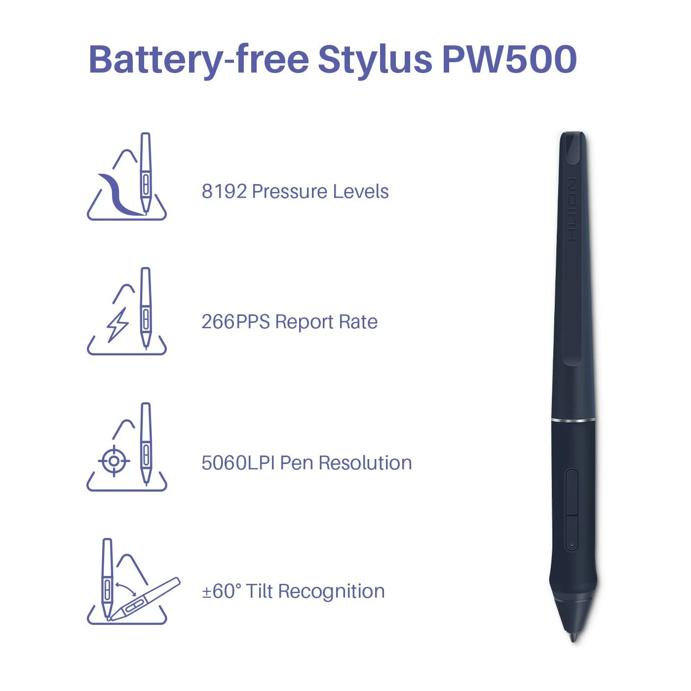 Tablet graficzny HUION HS611 10x6.5 Calowy tablet rysunkowy do 3-kolorowego, z 18-ekspresowym paskiem dotykowym muzyki, bezbateriowy długopis cyfrowy, kompatybilny z telefonem Android, Linux, MacOS, Windows System