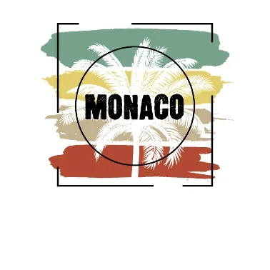 

monaco flag emblem waterproof creative Car Stickers for Car truck motorcycle window Helmet bumper Wall Fridge Decal