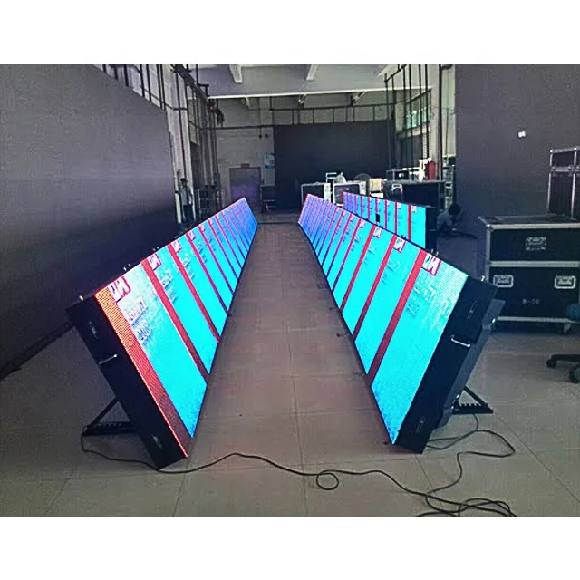 

Basketball Football Soccer Led Video Wall Panel P6 P8 P10 10mm 8mm Stadium Perimeter Advertising Led Display Screen