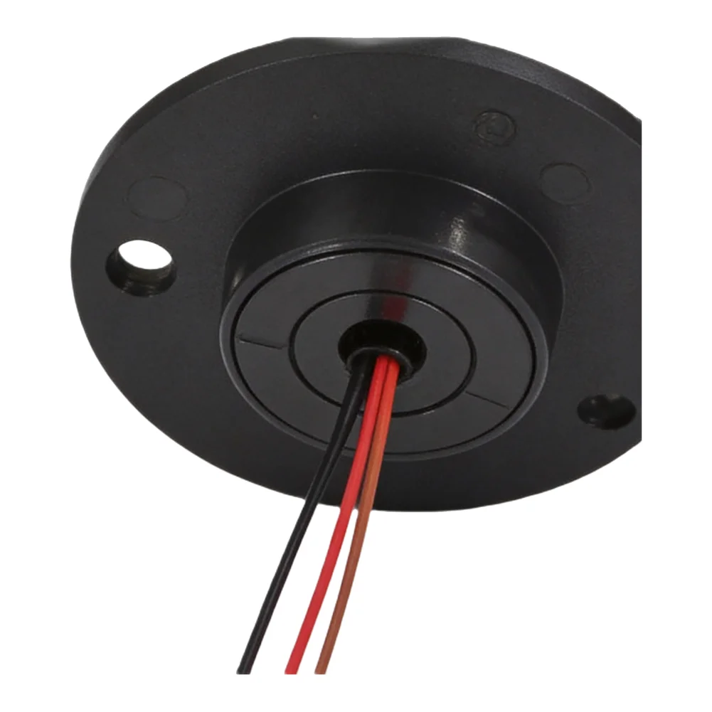 5mm ID Through Bore Slip Ring for Camera Gimbal Applications Colored Conductors for Stator and Rotor Identification