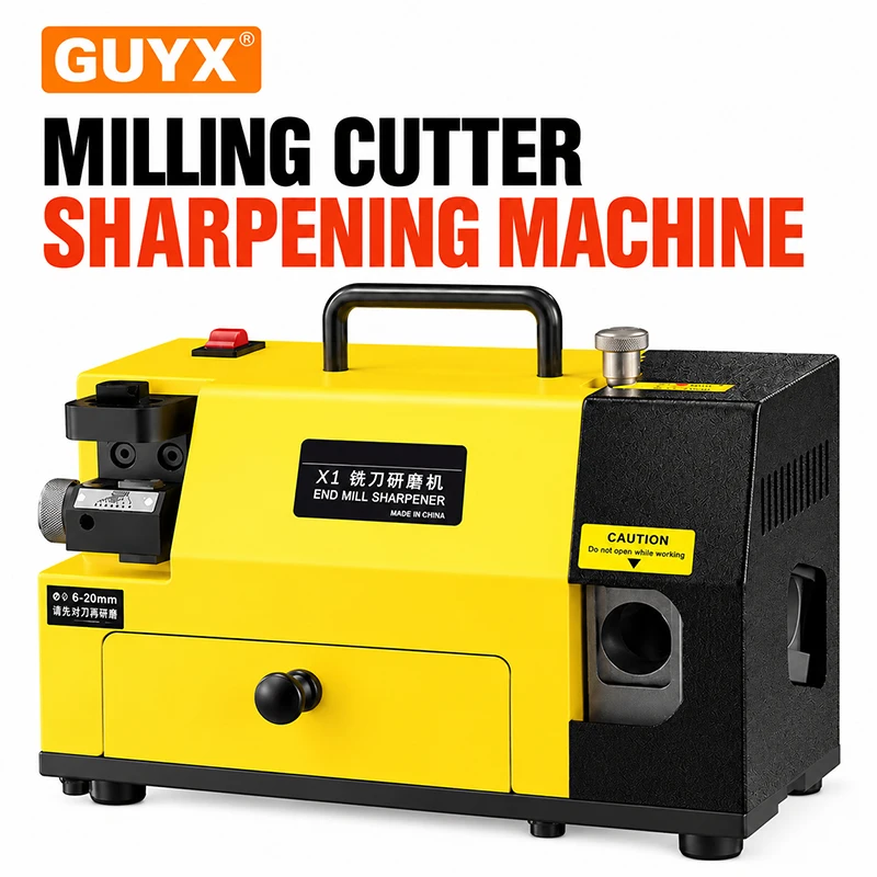 4-14MM Fully Automatic Tungsten Steel End Milling Cutter Drill Bitgrinding Machine Advanced Corner Grinder With CBN Or SDC