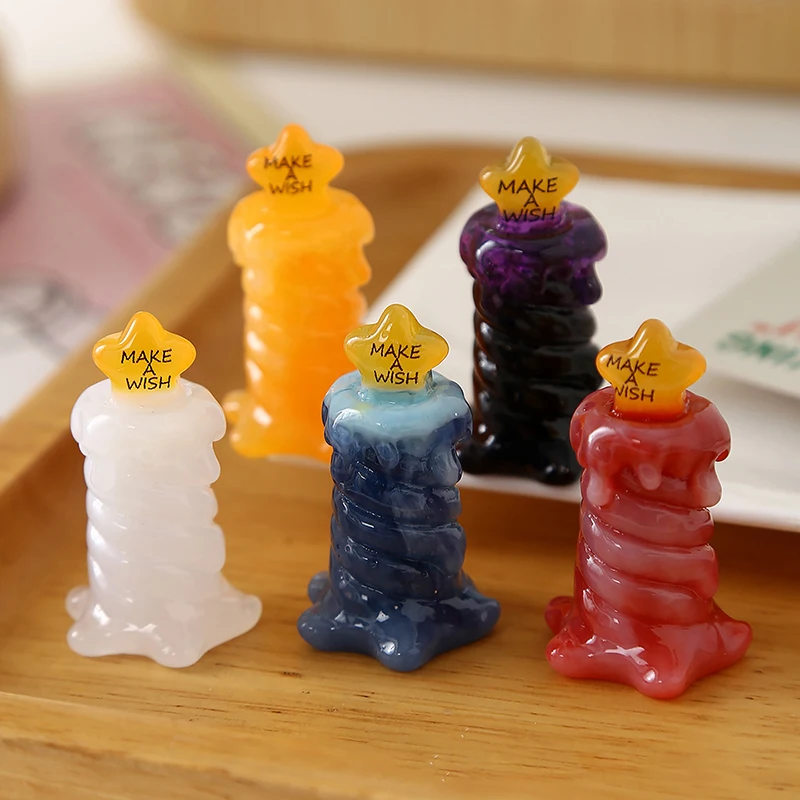 

3 шт. 1:12 миниатюрные звездные свечи-декор для рождественской сцены, набор праздничных свечей для кукольного домика, праздничные дисплеи и зимние диорами